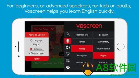 Voscreen一句英语